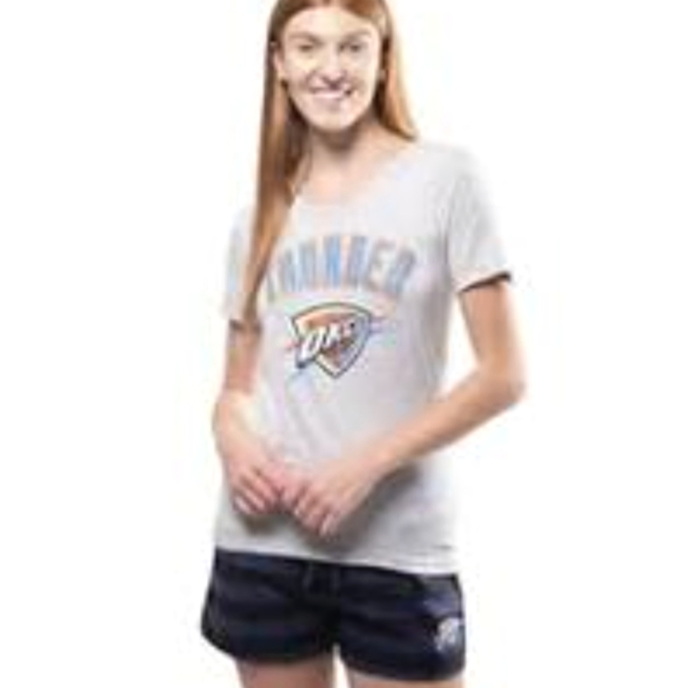 Thunder OKC Ultra Game NBA Women's Super Soft Sleepwear Top Tee Shirt